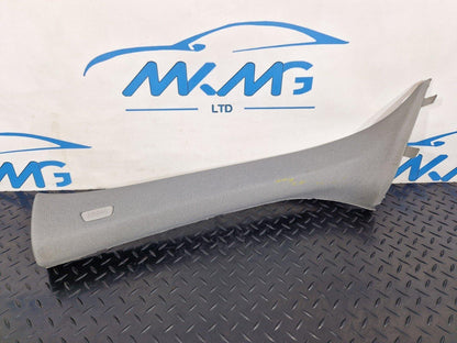 16-22 BMW X1 F48 LEFT SIDE N/S FRONT INTERIOR A PILLAR WHITE TRIM 7402607 MARKED