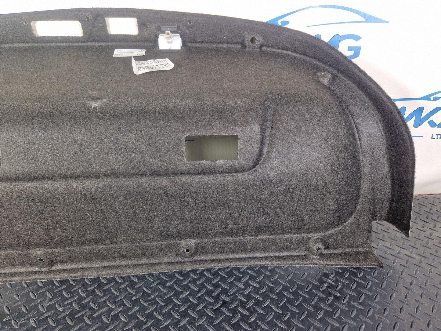 14-21 MERCEDES C200 W205  TAILGATE BOOTLID CARD COVER CARPET LINER A2056908504