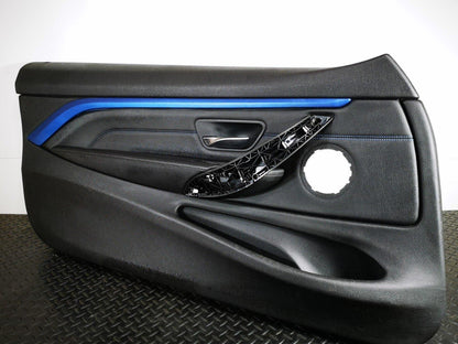14-20 BMW 4-SERIES M-SPORT F32 GENUINE FRONT LEFT N/S DOOR CARD PANEL 62588631