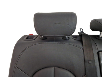 12-18 AUDI A6 C7 Rear OS Right Soul Black Leather Seat Backrest