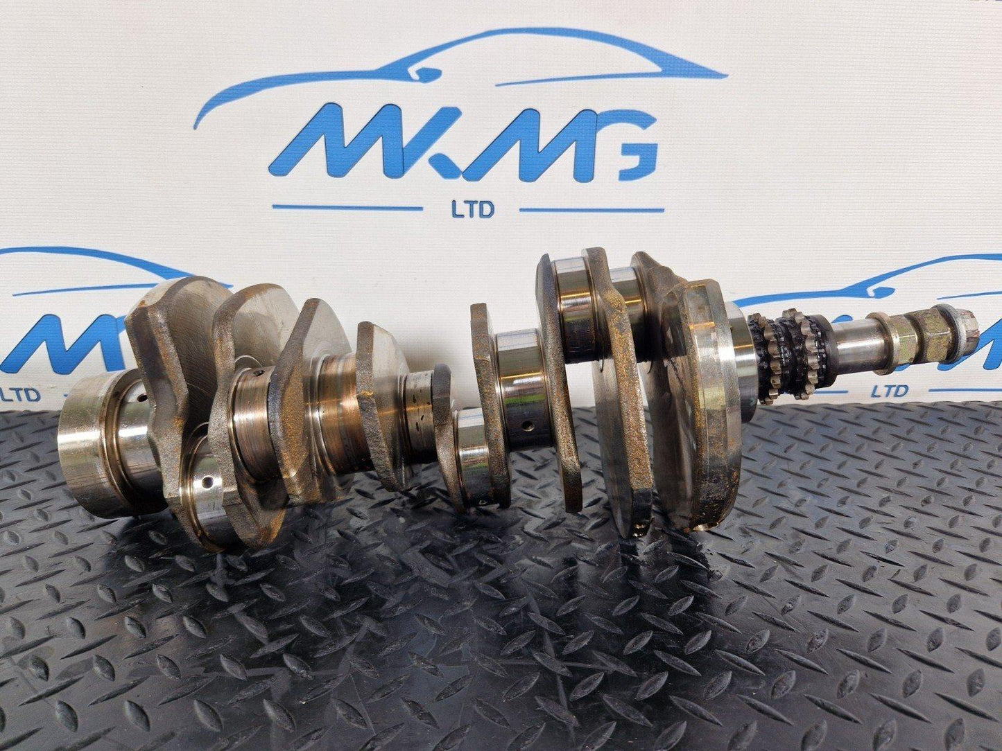 11-19 MERCEDES BENZ ML W166 GENUINE CRANKSHAFT DAMAGED R64224