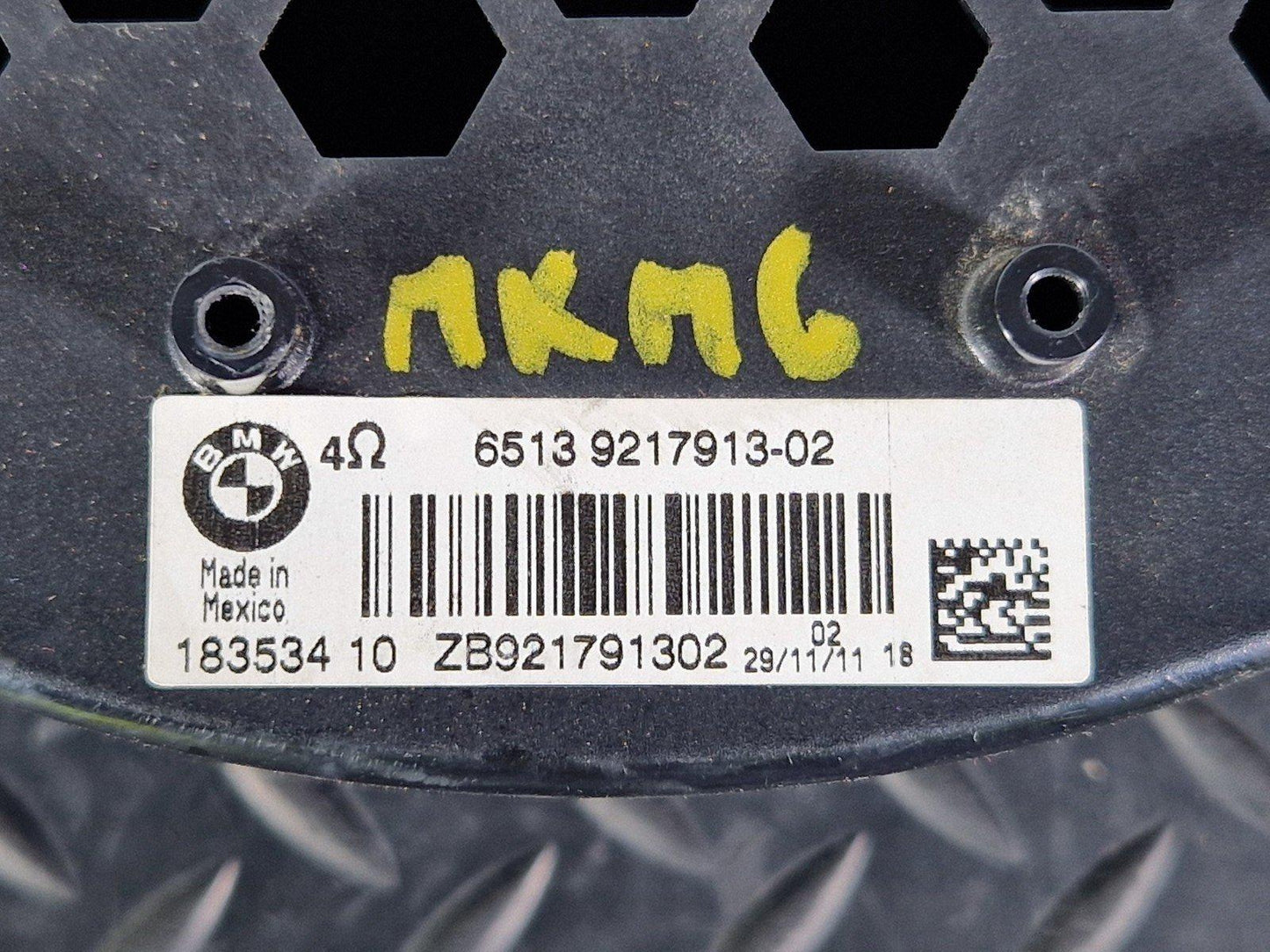 10-13 BMW X5 E70 LCI GENUINE REAR LEFT OR RIGHT DOOR SPEAKER 18353410