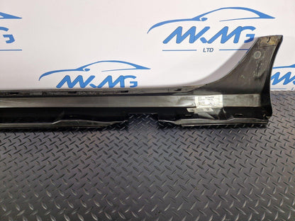 12-18 AUDI A6 C7 RIGHT DRIVER SIDE SKIRT 4G0853856K 4G0853860G BLACK LY9B