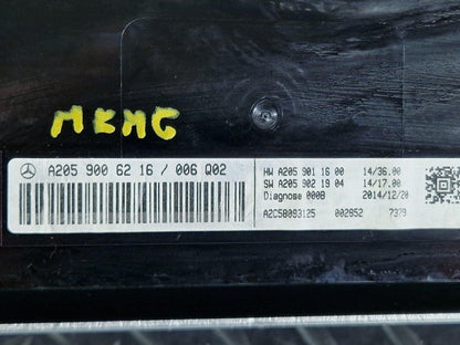 14-21 MERCEDES-BENZ C-CLASS W205 GENUINE HEAD UP DISPLAY UNIT A2059006216