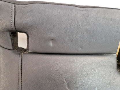 12-18 AUDI A6 C7 GENUINE BLACK LEATHER REAR SEAT BENCH 4G0885375K