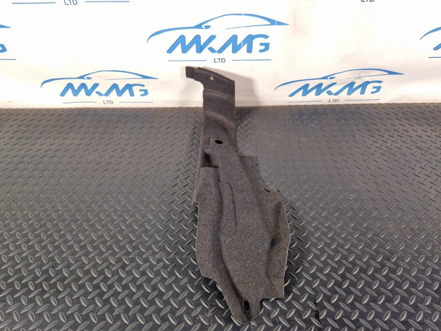 12-17 AUDI S5 CONVERTIBLE LEFT HOOD STORAGE COMPARTMENT CARPET TRIM 8F0864401A