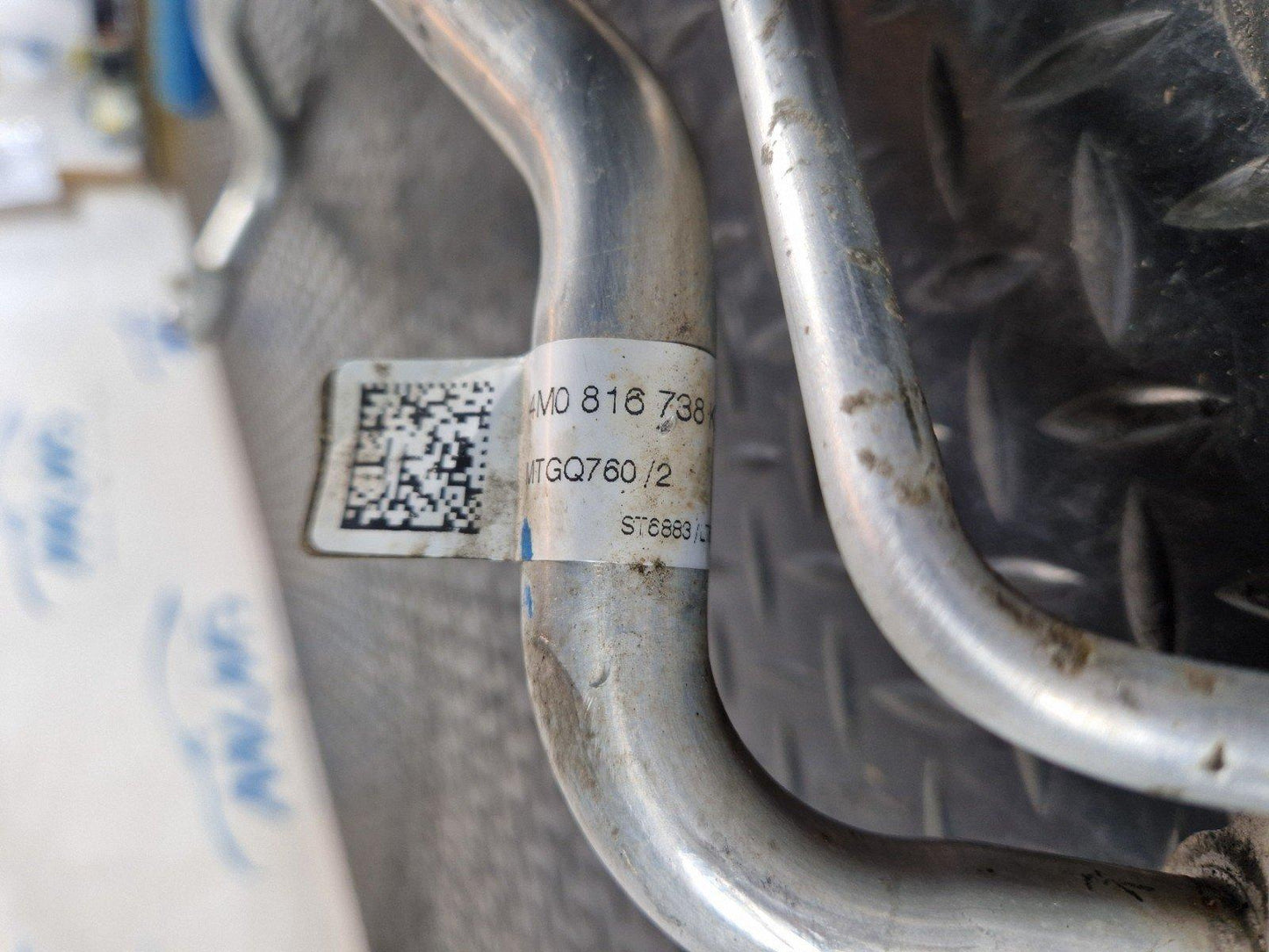 16-20 AUDI Q7 4M GENUINE AIR CONDITIONING AC PIPE HOSE LINE 4M0816738