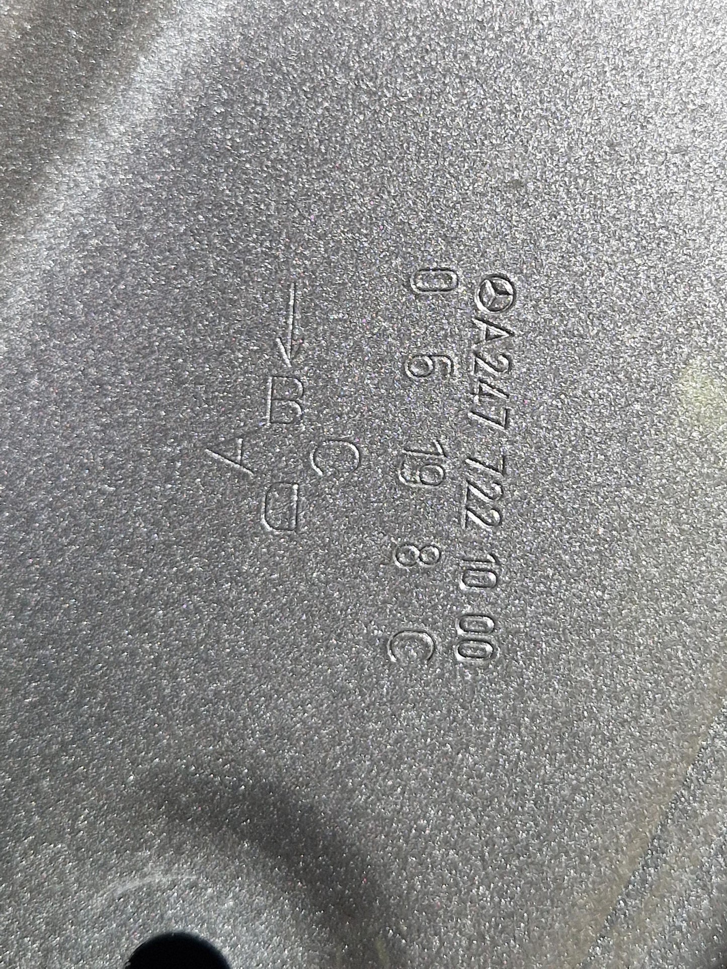Mercedes Benz B Class W247 Front Right O/S Driver Complete Door In Grey 787