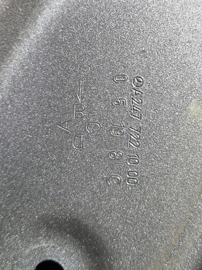 Mercedes Benz B Class W247 Front Right O/S Driver Complete Door In Grey 787