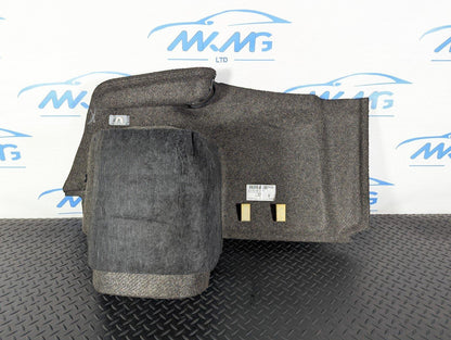 10-17 AUDI A8 4H  REAR RIGHT BOOT SIDE TRUNK CARPET PANEL 4H0863880D