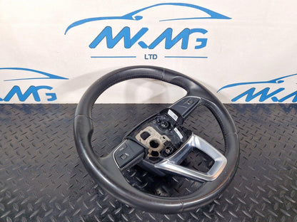 16-19 AUDI A4 B9 GENUINE MULTIFUNCTIONAL LEATHER STEERING WHEEL 8W0419091AS