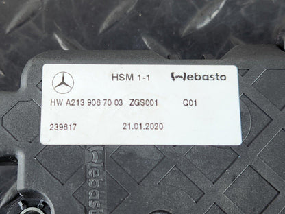 19-ON MERCEDES BENZ B CLASS W247 PANORAMIC SUNROOF MOTOR A2139067003