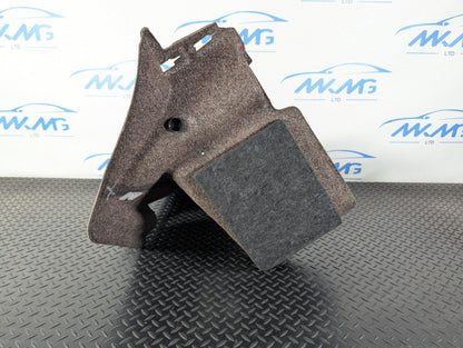 10-17 AUDI A8 4H REAR LEFT NSR BOOT SIDE TRUNK CARPET PANEL 4H0863879F