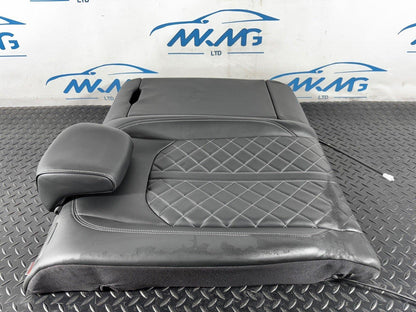 AUDI S5 F5 COUPE REAR RIGHT O/S BLACK LEATHER COMFORT SEAT BACKREST (DAMAGED)