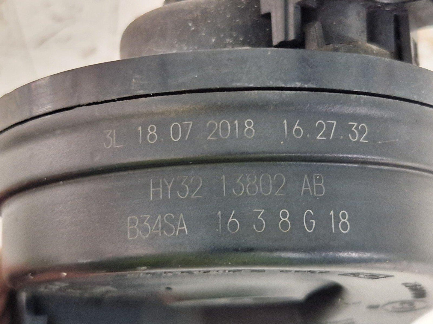 17-ON LAND ROVER DISCOVERY L462 FRONT LEFT HIGH NOTE TONE HORN ALARM HY3213802AB