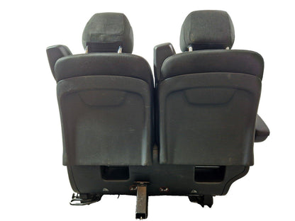 14-23 MERCEDES VITO W447 GENUINE REAR RIGHT 2ND ROW DOUBLE CLOTH SEAT