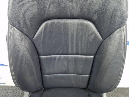 MERCEDES B CLASS W246 FRONT RIGHT O/S DRIVER SIDE BLACK LEATHER SEAT
