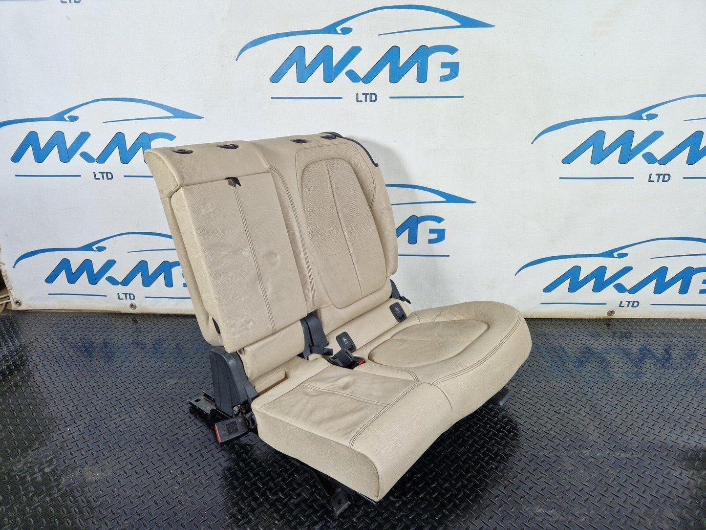 14-21 BMW 2 SERIES F45 F46 GENUINE REAR LEFT N/S/R 2ND ROW BEIGE LEATHER SEAT