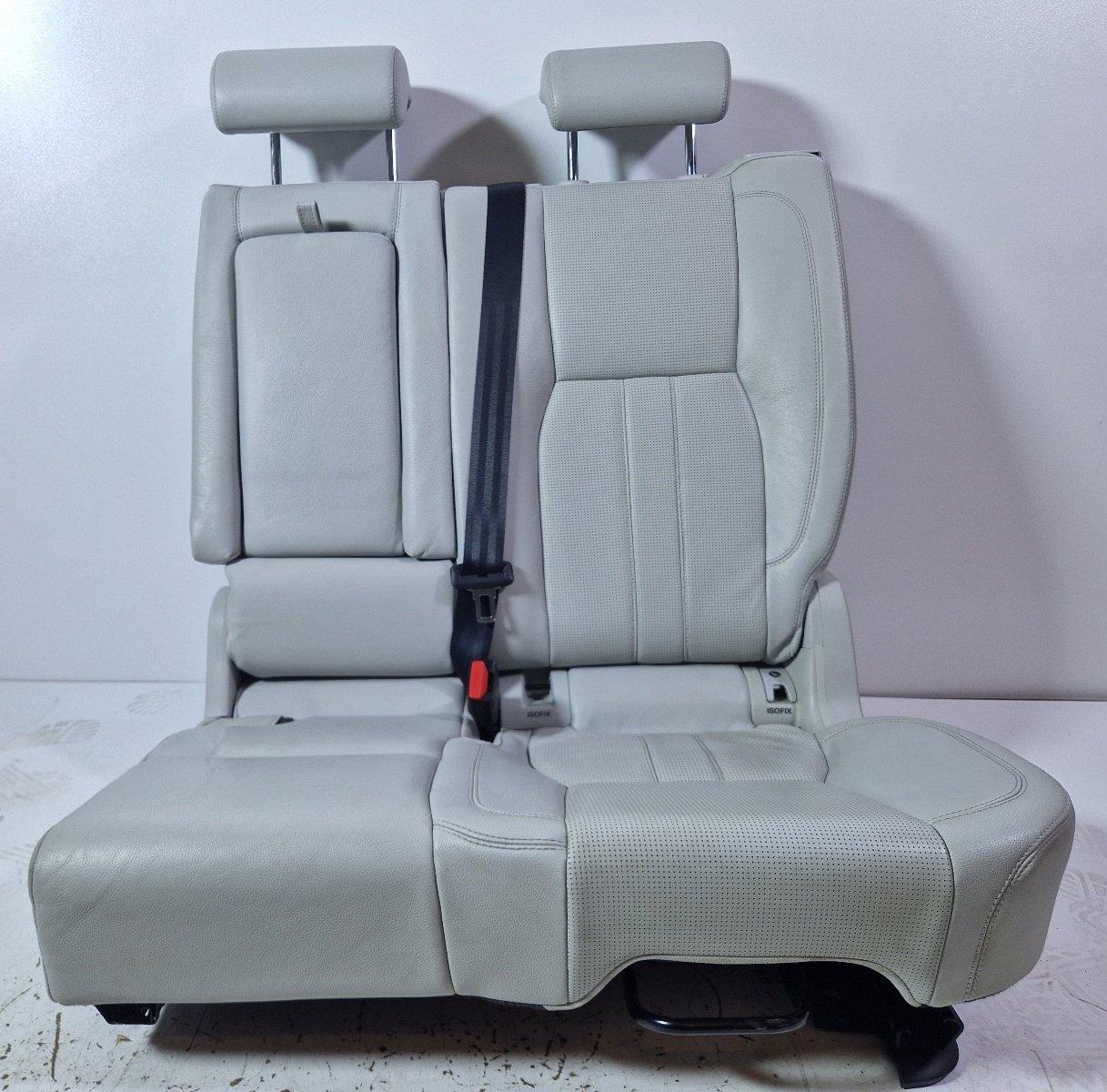 14-19 LAND ROVER L550 DISCOVERY SPORT 2ND ROW LEFT & MIDDLE SEAT SET IN GREY