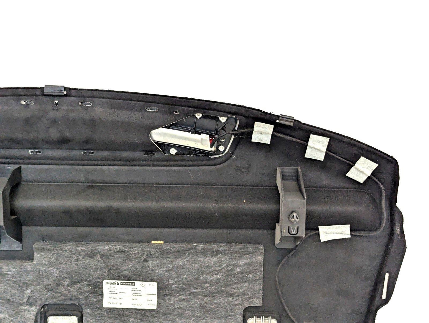 MERCEDES-BENZ W205 REAR PARCEL SHELF BLACK WITH STOP LIGHT A2056902749