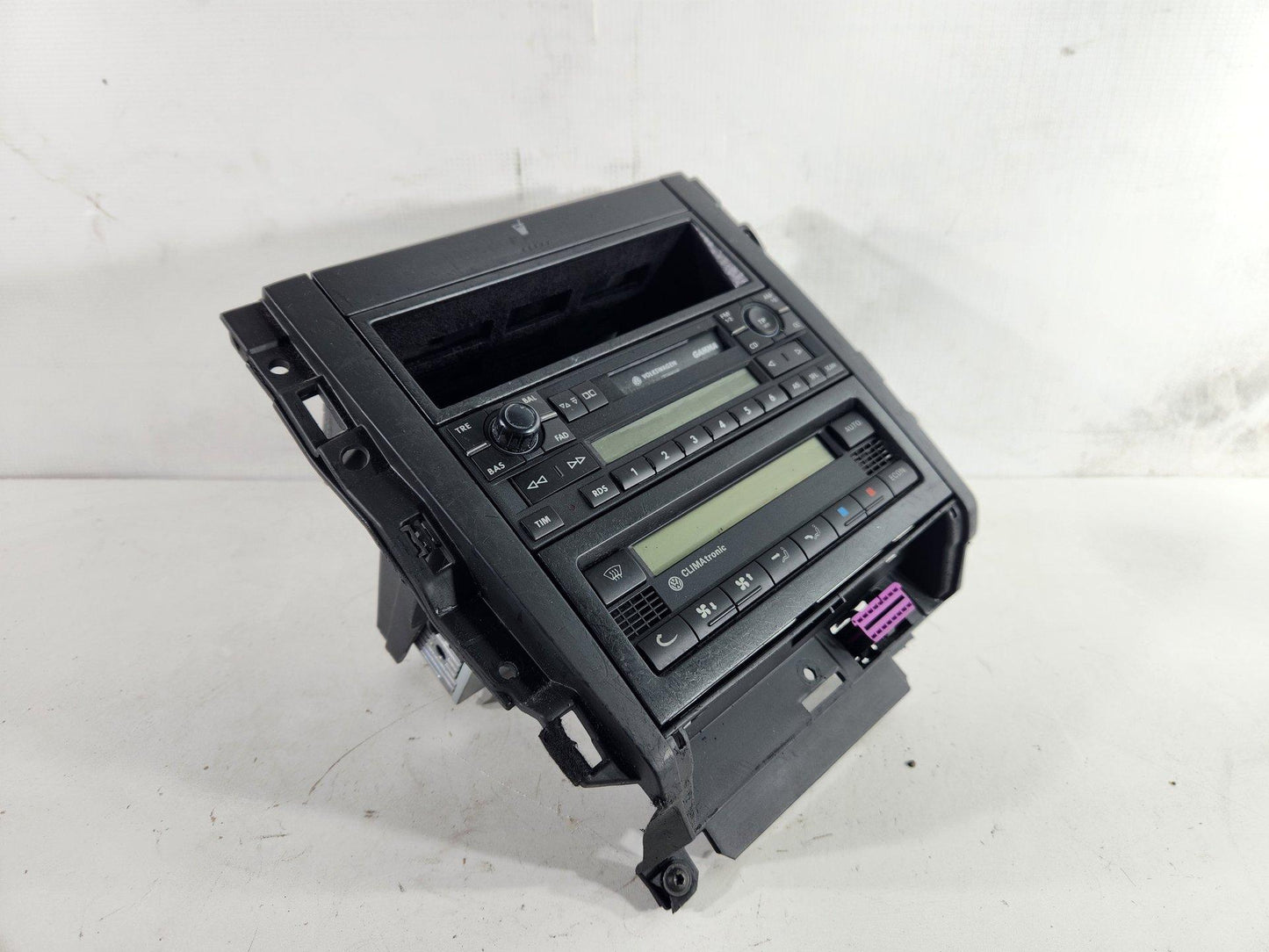Volkswagen Golf V5 Radio Cassette Player Climate Control Head Unit 1J0035186D