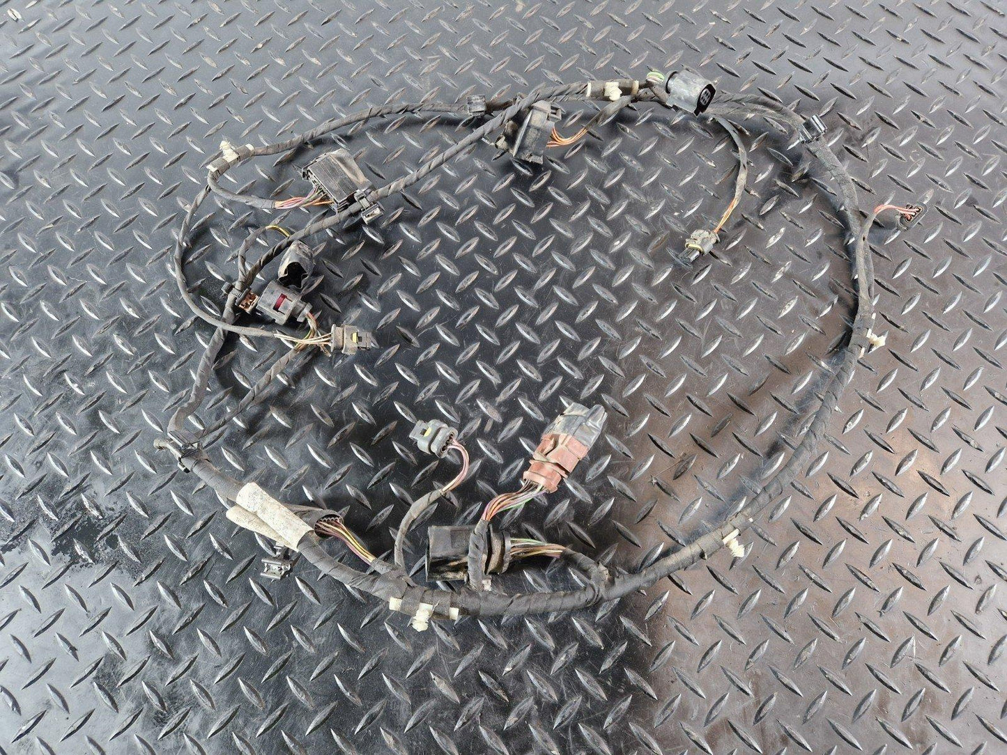 10-15 AUDI Q7 4L REAR BUMPER PDC PARKING SENSOR LOOM WIRING HARNESS 4L0971104S
