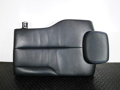 14-20 BMW 4-SERIES M-SPORT F32 GENUINE REAR RIGHT LEATHER SEAT BLUE STITCHING