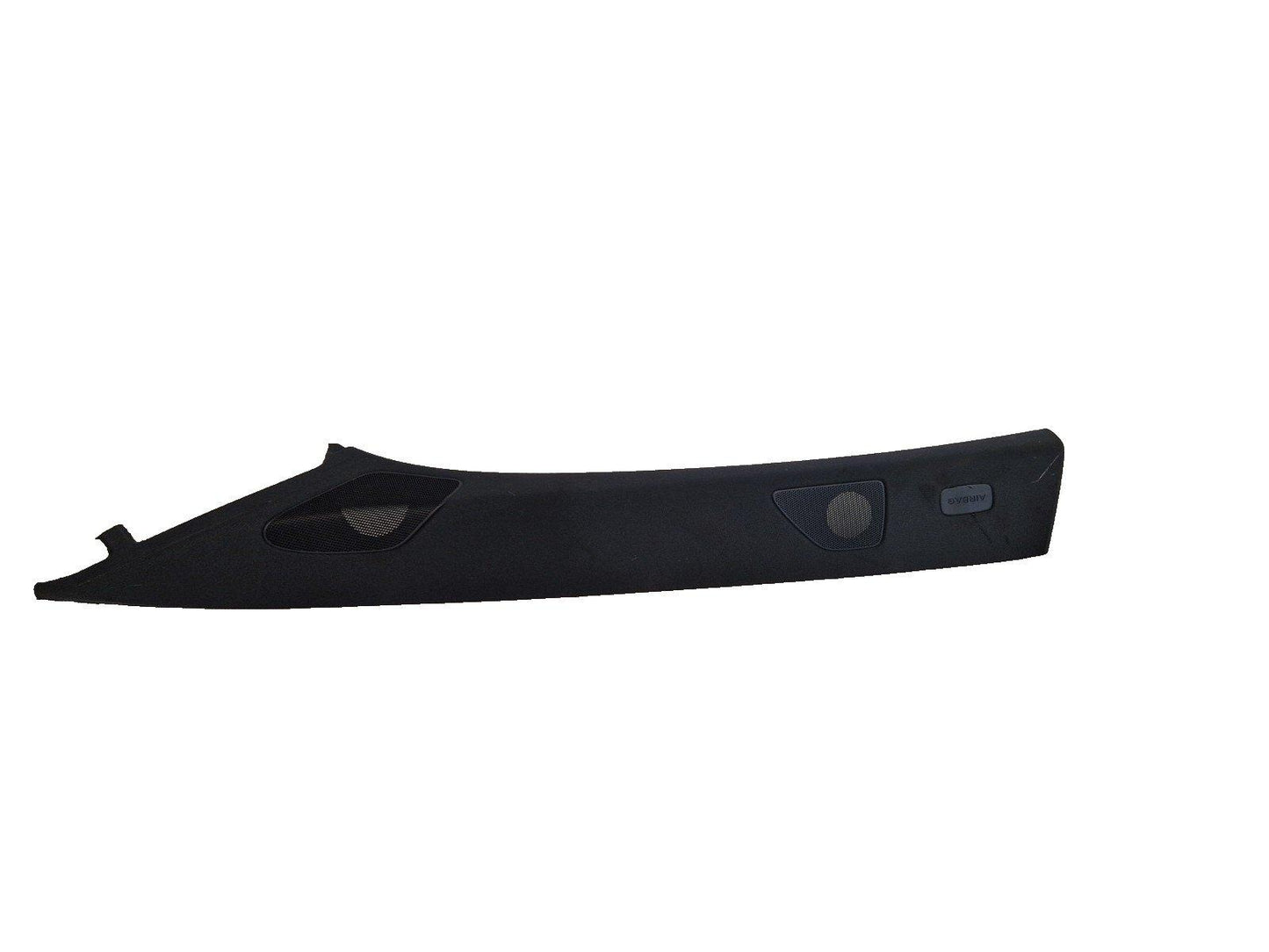 16-20 AUDI Q7 4M S-LINE FRONT LEFT N/S BOSE A PILAR TRIM COVER BLACK 4M0867233B