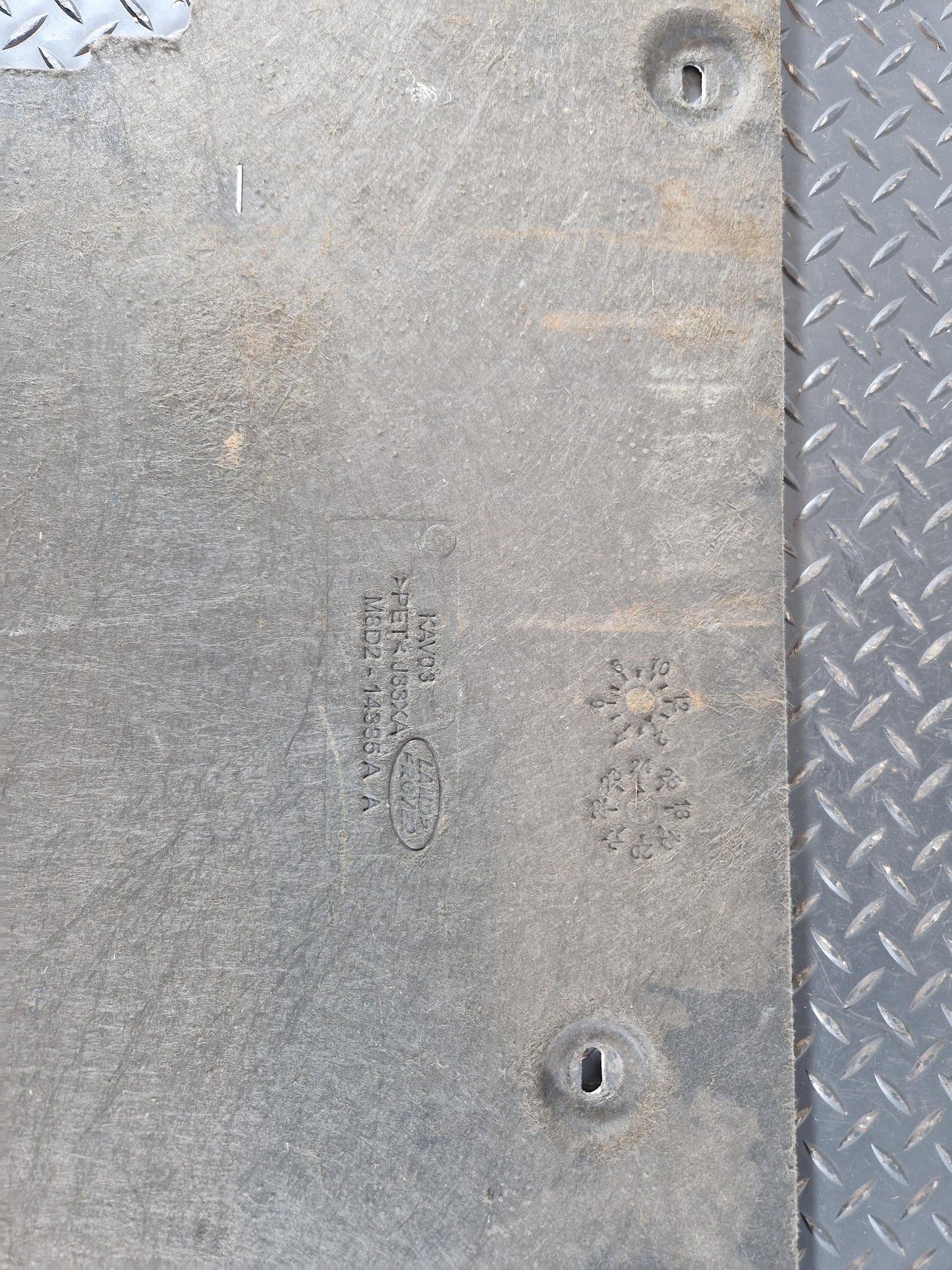 Land Rover Range Rover Evoque L551 Genuine Engine Skid Plate M8D2-14385-AA