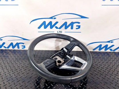 16-19 AUDI A4 B9 GENUINE MULTIFUNCTION STEERING WHEEL 4M0419689