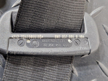 16-24 AUDI A5 F5 REAR RIGHT DRIVER SIDE SEAT BELT 3G0857737DE 8W6857806B