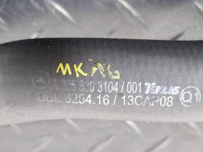14-21 MERCEDES BENZ C300h W205 GENUINE COOLANT WATER PIPE HOSE LINE A2058303104
