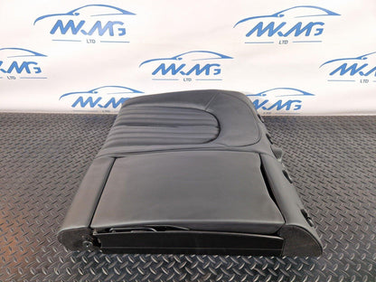 12-18 Audi A6 C7 Saloon Rear OS Right Soul Black Leather Seat Backrest 4G5885502