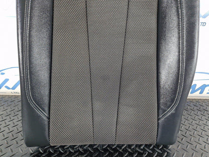 16-19 AUDI A4 B9 S-LINE OEM REAR N/S HALF BLACK LEATHER BACKREST