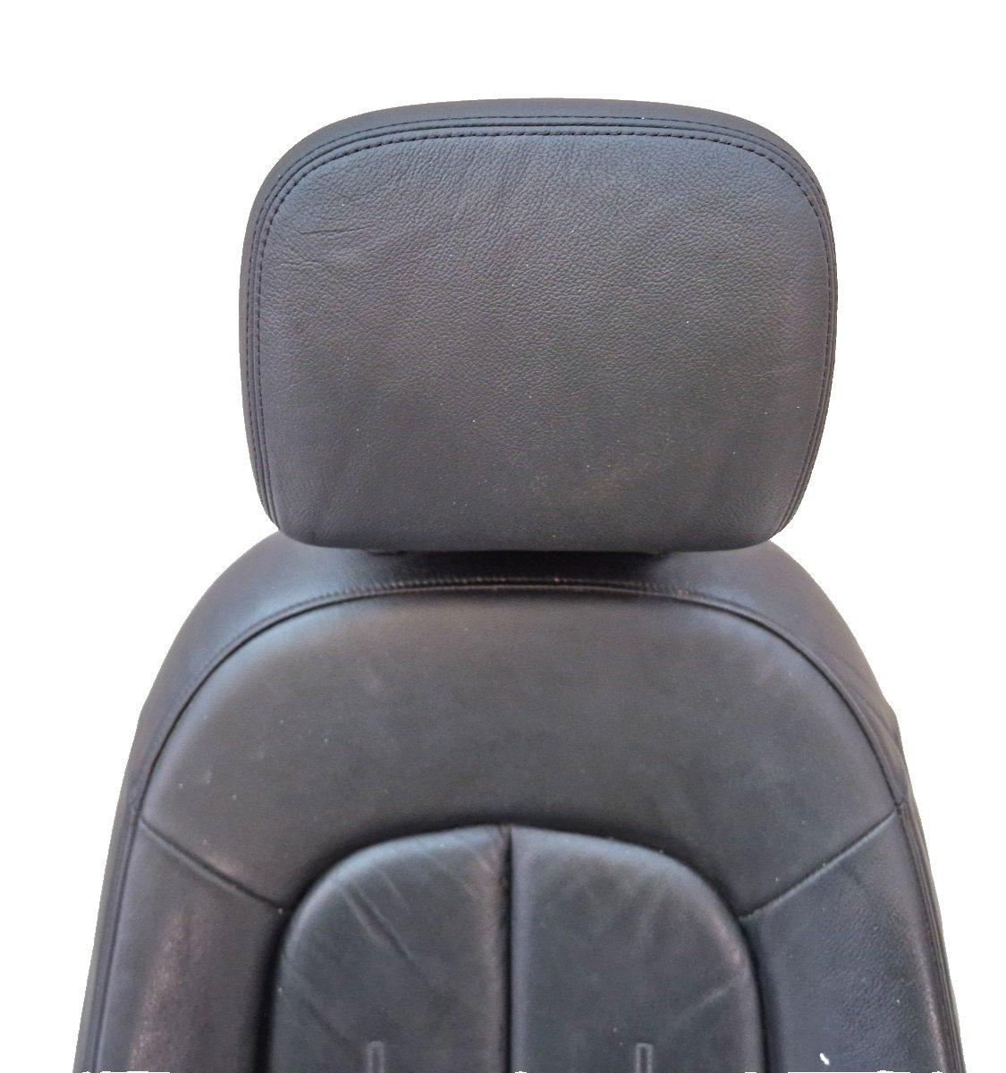 12-18 AUDI A6 C7 FRONT RIGHT DRIVER O/S BLACK LEATHER SEAT