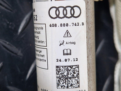 10-18 AUDI A7 4G S-LINE RIGHT / DRIVER SIDE ROOF CURTAIN SAFETY BAG 4G8880742B