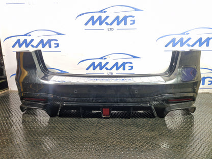 Mercedes-Benz GLE 500 W166 Rear Bumper in Obsidian Black 197