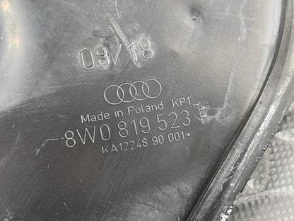 16-19 AUDI A4 B9 S-LINE GENUINE BULKHEAD FIREWALL PROTECTION SHIELD 8W0819523F