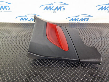 14-16 BMW 2 SERIES F22 OEM REAR RIGHT DRIVER HALF RED DOOR CARD PANEL 7311484