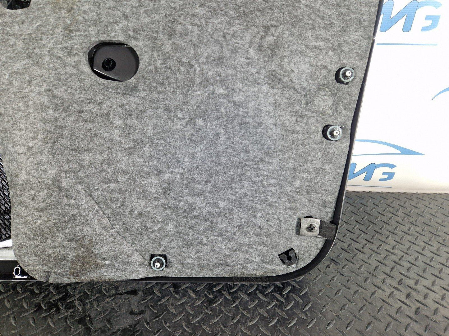 12-17 AUDI Q5 8R OEM FRONT LEFT N/S DOOR CARD PANEL ALCANTARA TRIM 4G2867103B