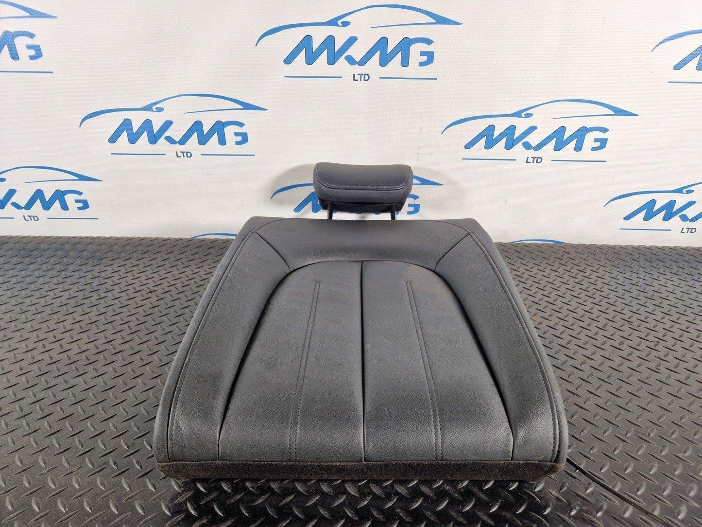 12-18 AUDI A6 C7 AVANT GENUINE REAR LEFT N/S/R BLACK LEATHER SEAT BACKREST