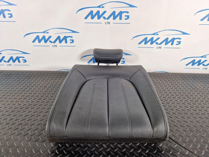 12-18 AUDI A6 C7 AVANT GENUINE REAR LEFT N/S/R BLACK LEATHER SEAT BACKREST