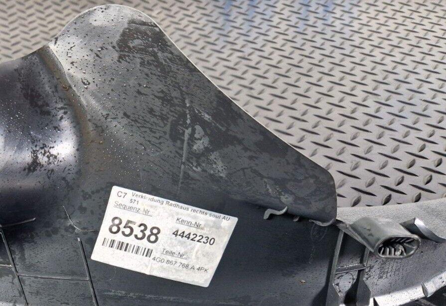 12-18 AUDI A6 C7 GENUINE RIGHT DRIVER SIDE C PILLAR INNER TRIM 4G0867768A
