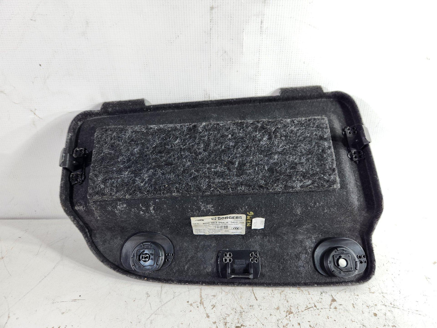 Audi A7 Genuine Left N/S Boot Carpet Quarter Panel Trim 4G8863991A