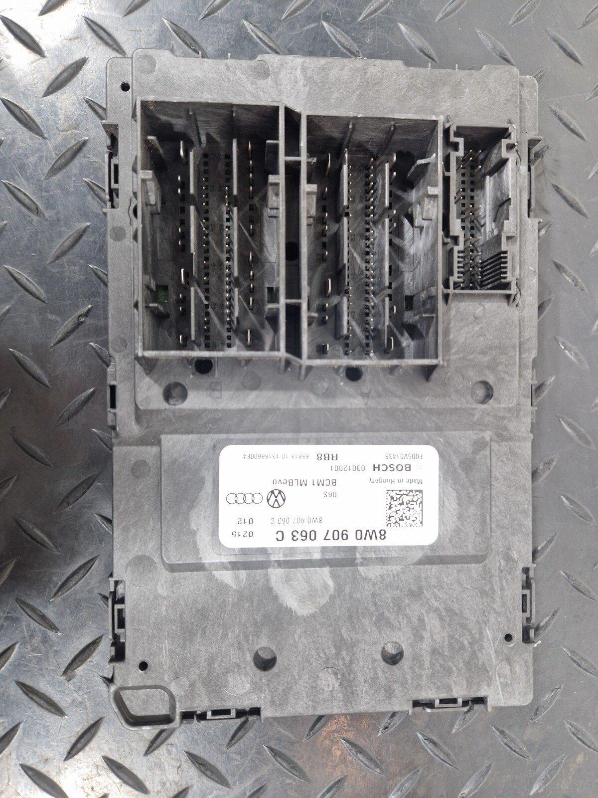 16-19 AUDI A4 B9 COMFORT CONVENIENCE CONTROL MODULE UNIT 8W0907063C