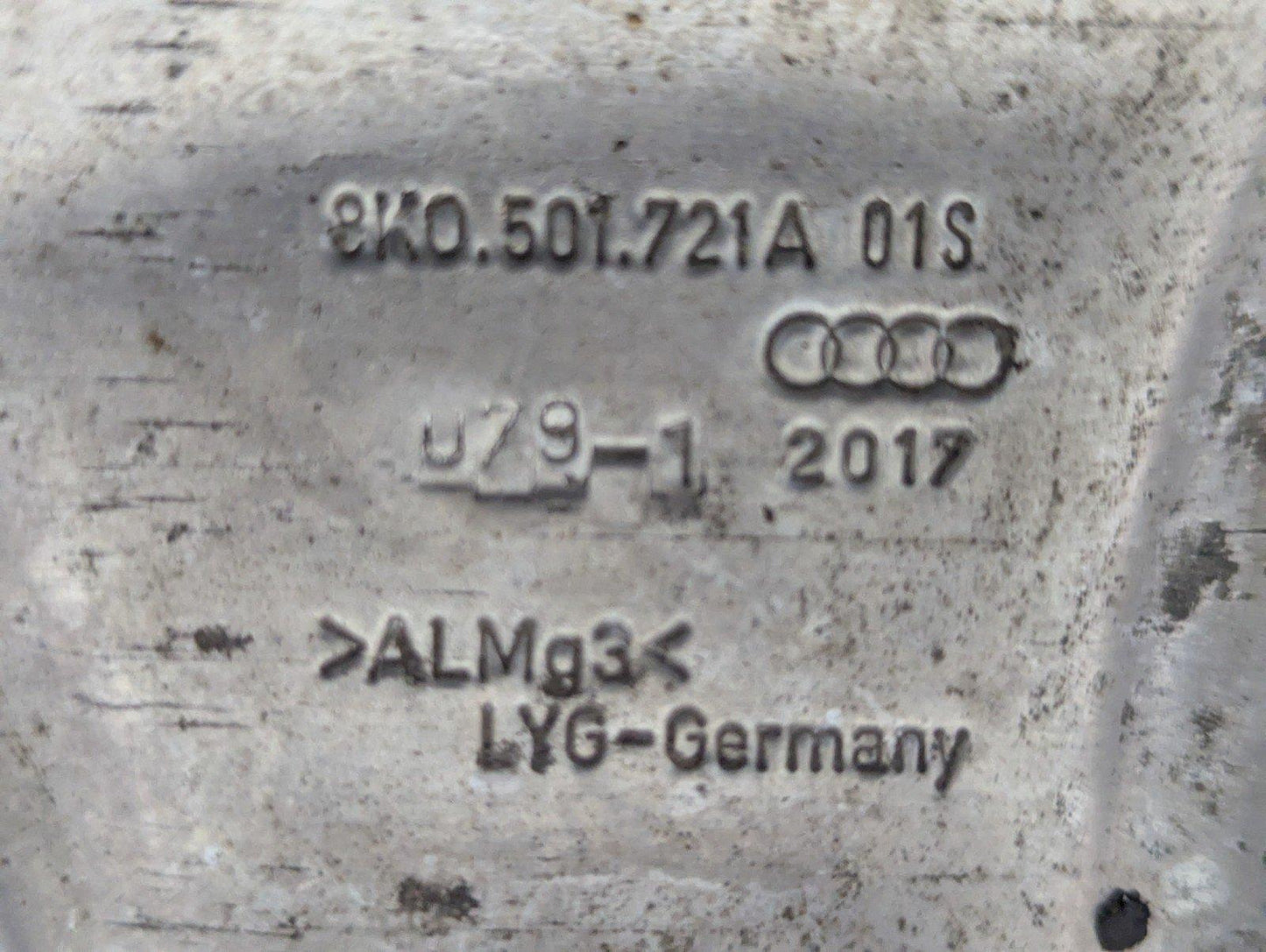 09-24 AUDI Q5 REAR LEFT SIDE AXLE SHAFT SPLASH SHIELD COVER OEM 8K0501721A