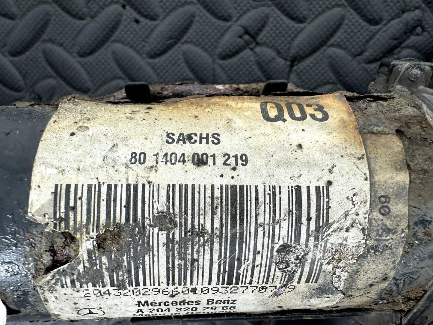 MERCEDES BENZ C CLASS C207 GENUINE FRONT LEFT SHOCK ABSORBER A2043202966