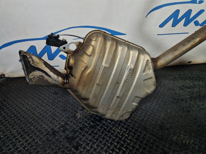 15-18 AUDI A7 4G 3.0TDI FACELIFT GENUINE REAR SECTION EXHAUST TWIN PIPE MUFFLERS