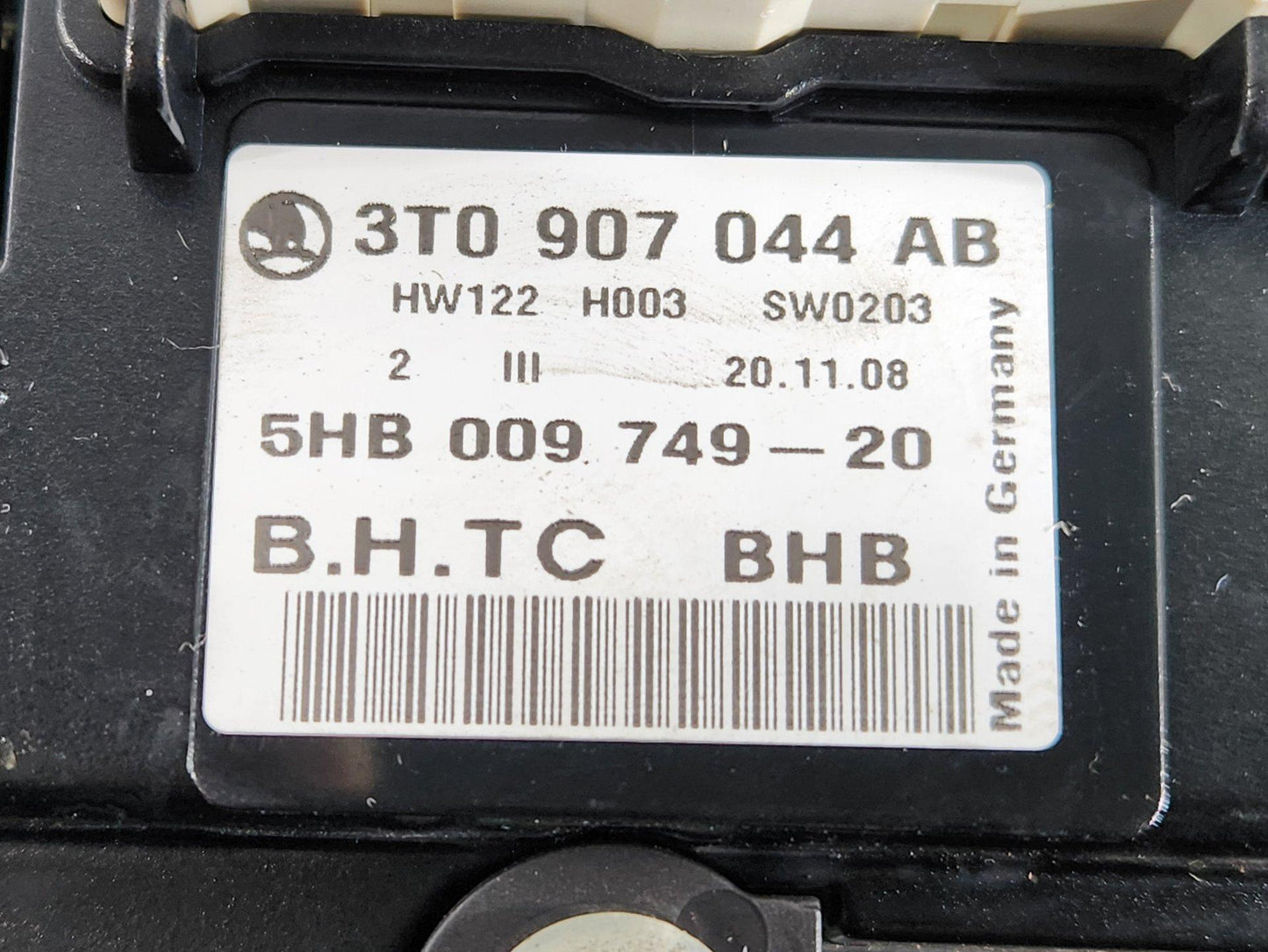 Skoda Octavia MK2 FL (1Z) Station Wagon Climate Control Panel Unit 3T0907044AB
