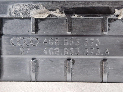 10-18 AUDI A7 4G S-LINE DOOR SILL COVER TRIM FRONT LEFT PASSENGER SIDE 4G8853373